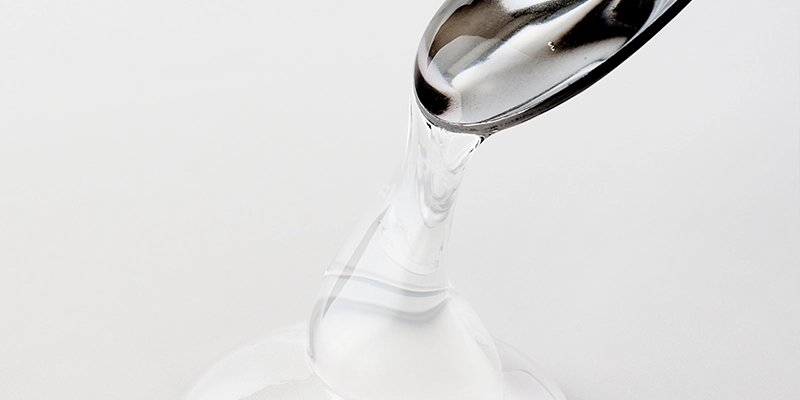 程良い粘度と持続性の良い液